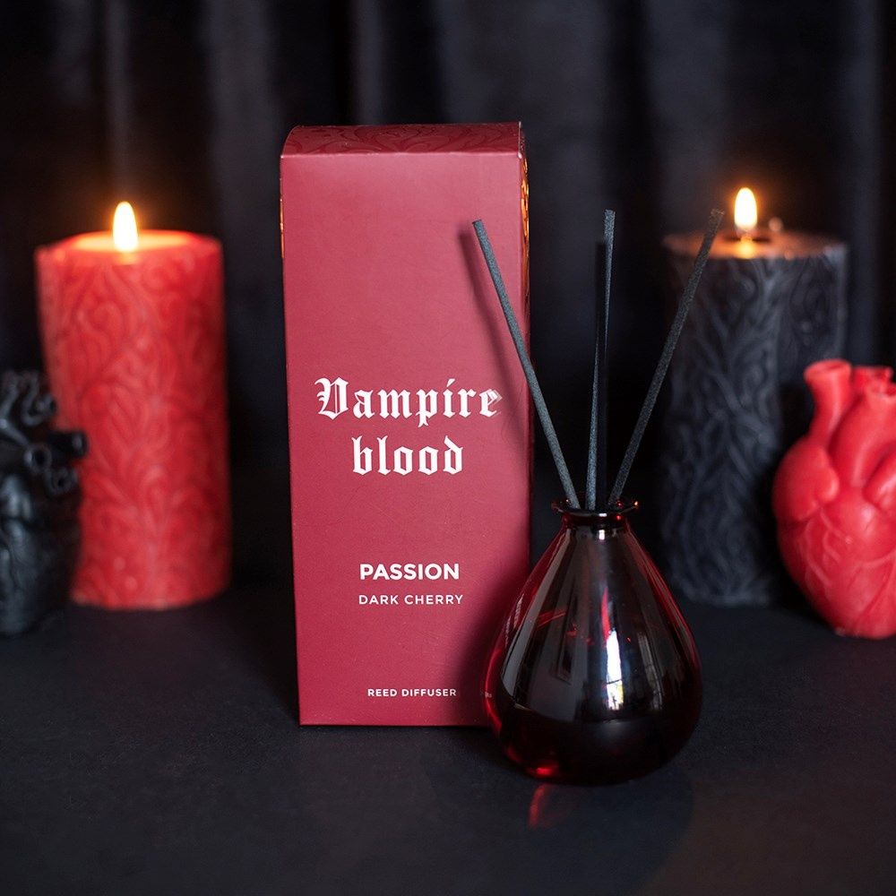Something Different - Vampire Blood Dark Cherry Reed Diffuser Oil diffuser/Aroma diffuser - Red
